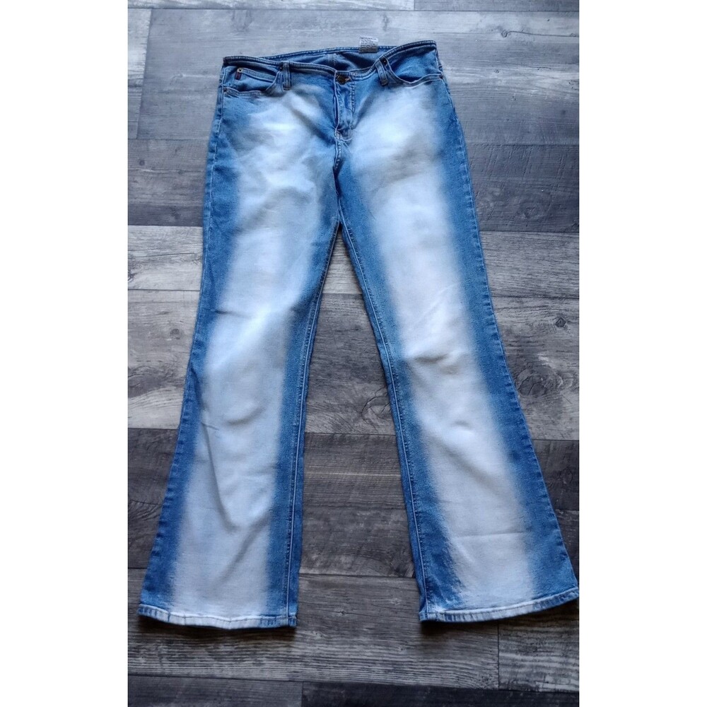 Mudd Juniors 13 Bleached Low Rise Flare Jeans, Vtg.